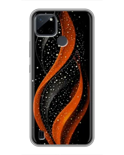 Чохол для Realme C12 з картинкою «Вогняна зоряна хвиля»