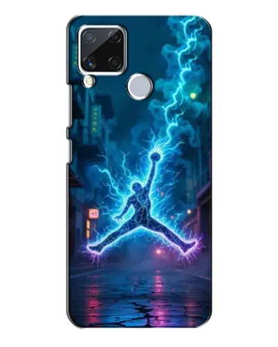 Чехол для Realme C15 с картинкой «Jordan Gold Jumpman» Чехол для Realme C15 с картинкой «Jordan Gold Jumpman»
