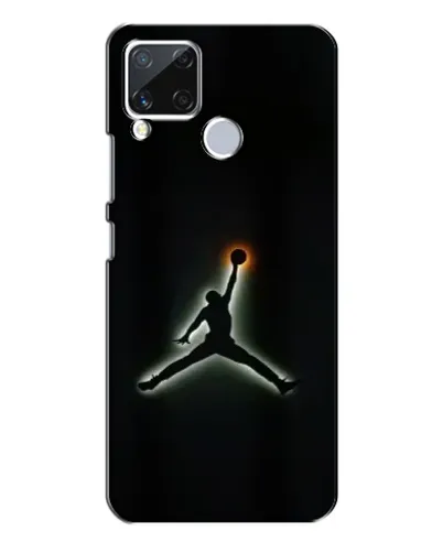 Чехол для Realme C15 с картинкой «Jordan Gradient Logo» Чехол для Realme C15 с картинкой «Jordan Gradient Logo»
