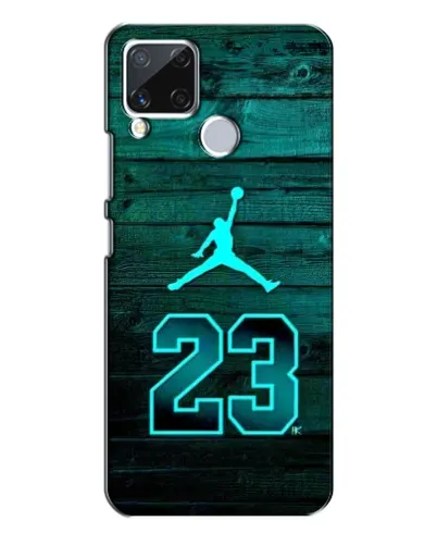 Чехол для Realme C15 с картинкой «Jordan Cyan 23» Чехол для Realme C15 с картинкой «Jordan Cyan 23»