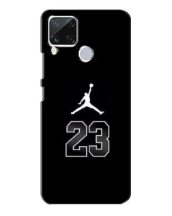 Чехол для Realme C15 с картинкой «Jordan Flight 23»