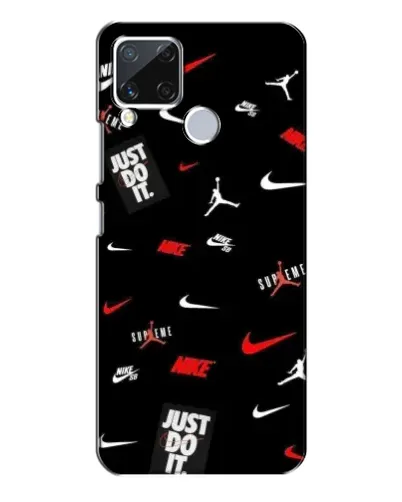 Чехол для Realme C15 с картинкой «Nike Mix Pattern» Чехол для Realme C15 с картинкой «Nike Mix Pattern»
