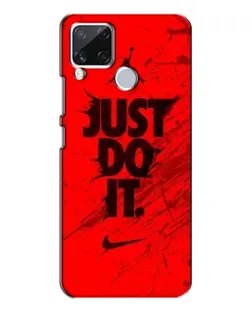 Чехол для Realme C15 с картинкой «Nike Just Do It»