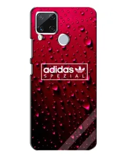 Чохол для Realme C15 з картинкою «Adidas Gold Marble»