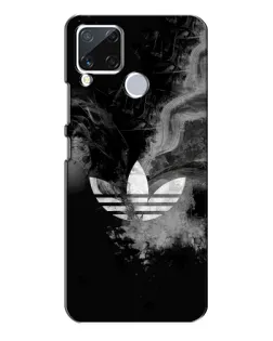 Чохол для Realme C15 з картинкою «Абстрактний дим Adidas»