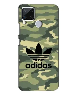 Чохол для Realme C15 з картинкою «Мілітарі стиль Adidas»