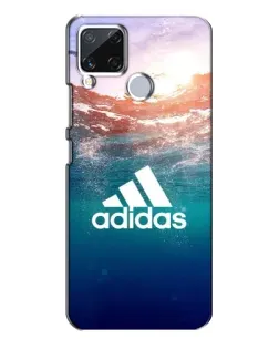 Чохол для Realme C15 з картинкою «Океанська глибина адідас»