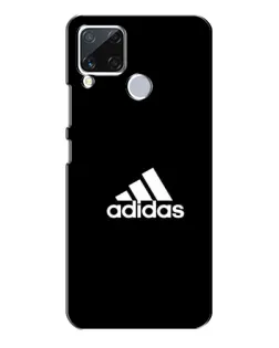 Чохол для Realme C15 з картинкою «Чорна класика Adidas»
