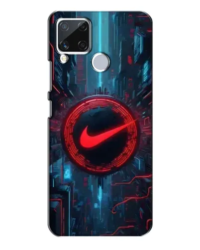 Чохол для Realme C15 з картинкою «Техногенний стиль Nike» Чохол для Realme C15 з картинкою «Техногенний стиль Nike»