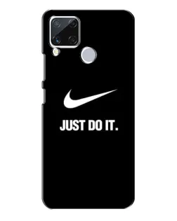 Чохол для Realme C15 з картинкою «Класичний принт Nike»