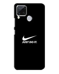 Чохол для Realme C15 з картинкою «Мінімалізм від Nike»