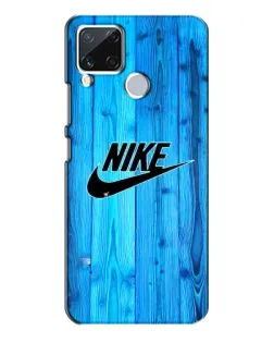 Чохол для Realme C15 з картинкою «Блакитне дерево Nike»