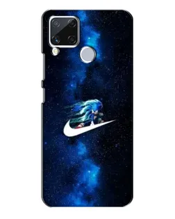 Чохол для Realme C15 з картинкою «Зірковий шлях Nike»