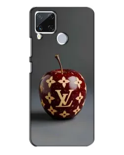 Чохол для Realme C15 з картинкою «Червоне яблуко LV»