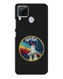 Чехол для Realme C15 с картинкой «NASA — эмблема миссии»