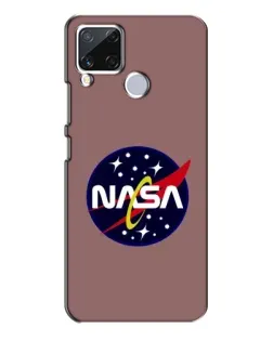 Чохол для Realme C15 з картинкою «NASA — ретро космос»