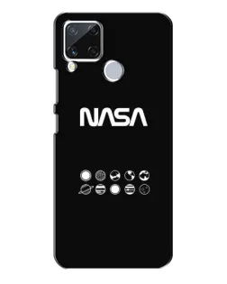 Чохол для Realme C15 з картинкою «NASA — технічний принт»