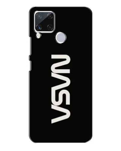 Чохол для Realme C15 з картинкою «NASA — вертикальний логотип» Чохол для Realme C15 з картинкою «NASA — вертикальний логотип»