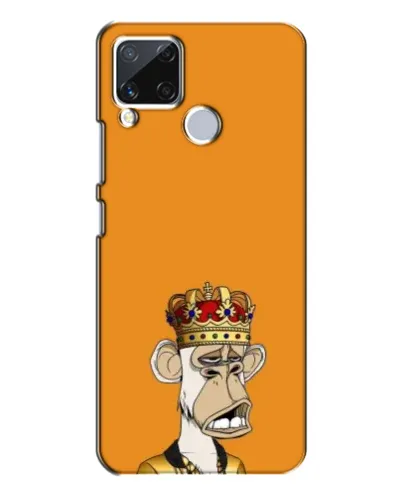 Чохол для Realme C15 з картинкою «Золота мавпа Bored Ape» Чохол для Realme C15 з картинкою «Золота мавпа Bored Ape»
