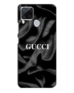 Чехол для Realme C15 с картинкой «Gucci — шелковые волны»