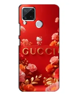 Чохол для Realme C15 з картинкою «Gucci — золотий сад»
