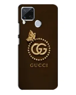 Чохол для Realme C15 з картинкою «Gucci — золотий метелик»