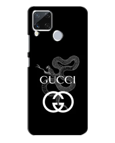 Чохол для Realme C15 з картинкою «Gucci — срібна змія» Чохол для Realme C15 з картинкою «Gucci — срібна змія»