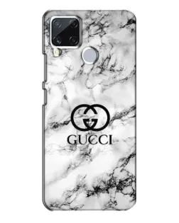 Чохол для Realme C15 з картинкою «Gucci — мармуровий шик»