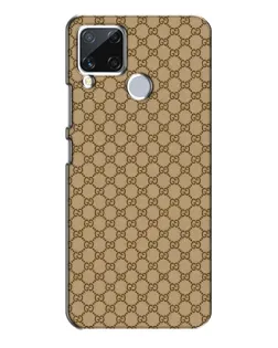 Чохол для Realme C15 з картинкою «Gucci — класичний беж»