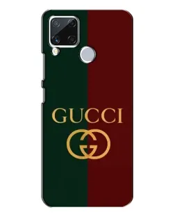 Чохол для Realme C15 з картинкою «Gucci — темно-зелений градієнт»