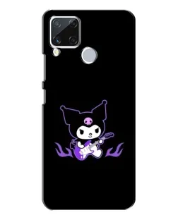 Чехол для Realme C15 с картинкой «Электрическая Kuromi»