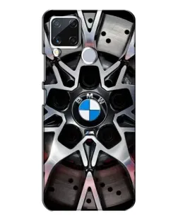 Чехол для Realme C15 с картинкой «BMW — деталь диска»