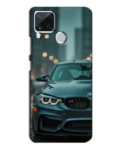 Чехол для Realme C15 с картинкой «BMW в огнях города» Чехол для Realme C15 с картинкой «BMW в огнях города»