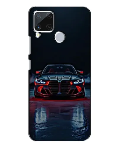 Чехол для Realme C15 с картинкой «BMW на мокрой дороге» Чехол для Realme C15 с картинкой «BMW на мокрой дороге»