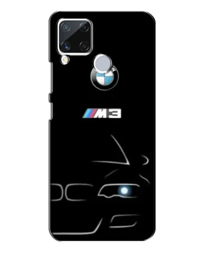 Чехол для Realme C15 с картинкой «Минималистичный принт BMW M3» Чехол для Realme C15 с картинкой «Минималистичный принт BMW M3»