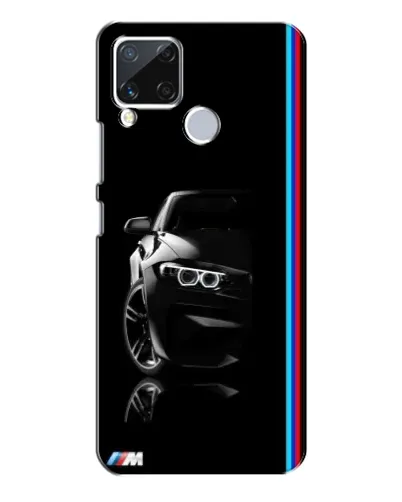 Чехол для Realme C15 с картинкой «Силуэт BMW в темноте» Чехол для Realme C15 с картинкой «Силуэт BMW в темноте»