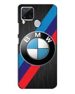 Чехол для Realme C15 с картинкой «BMW M-stripes стиль»