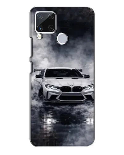 Чехол для Realme C15 с картинкой «BMW сквозь туман» Чехол для Realme C15 с картинкой «BMW сквозь туман»