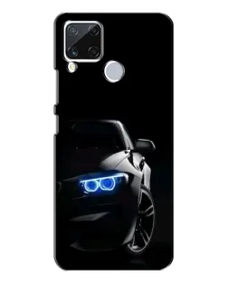 Чохол для Realme C15 з картинкою «BMW — нічний погляд»
