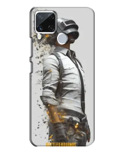Чехол для Realme C15 с картинкой «PUBG — боец в пыли» Чехол для Realme C15 с картинкой «PUBG — боец в пыли»