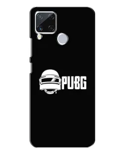 Чехол для Realme C15 с картинкой «PUBG — классический лого»
