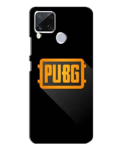 Чехол для Realme C15 с картинкой «PUBG — рамка лого» Чехол для Realme C15 с картинкой «PUBG — рамка лого»