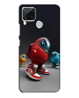 Чехол для Realme C15 с картинкой «Among Us — 3D стиль»
