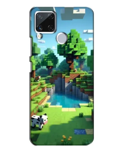 Чехол для Realme C15 с картинкой «Minecraft летний день» Чехол для Realme C15 с картинкой «Minecraft летний день»