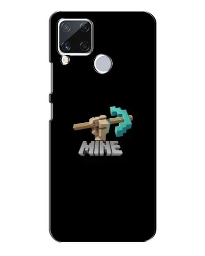 Чехол для Realme C15 с картинкой «Алмазная кирка» Чехол для Realme C15 с картинкой «Алмазная кирка»
