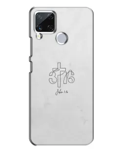 Чохол для Realme C15 з картинкою «Івана 3:16 Хрест» Чохол для Realme C15 з картинкою «Івана 3:16 Хрест»