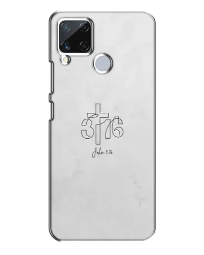 Чохол для Realme C15 з картинкою «Івана 3:16 Хрест» Чохол для Realme C15 з картинкою «Івана 3:16 Хрест»