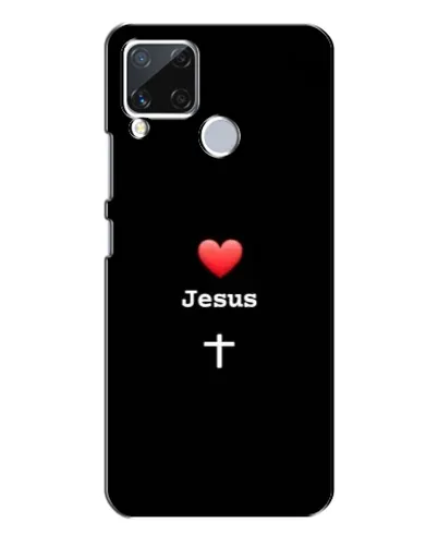 Чохол для Realme C15 з картинкою «Серце - Jesus» Чохол для Realme C15 з картинкою «Серце - Jesus»