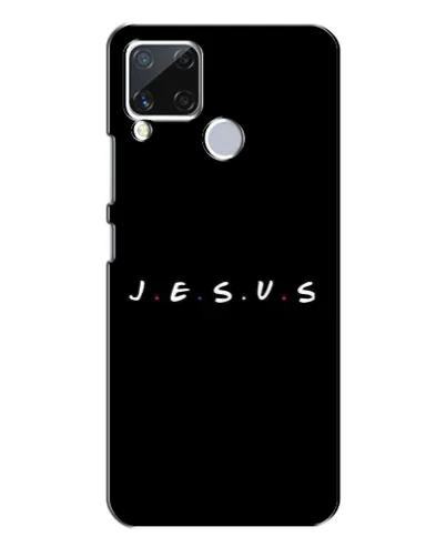 Чохол для Realme C15 з картинкою «Крапки віри J.E.S.U.S.» Чохол для Realme C15 з картинкою «Крапки віри J.E.S.U.S.»