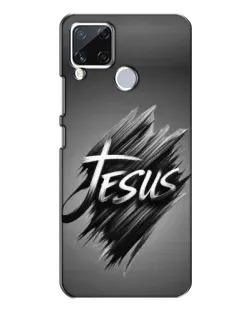 Чохол для Realme C15 з картинкою «Напис Jesus Graffiti»